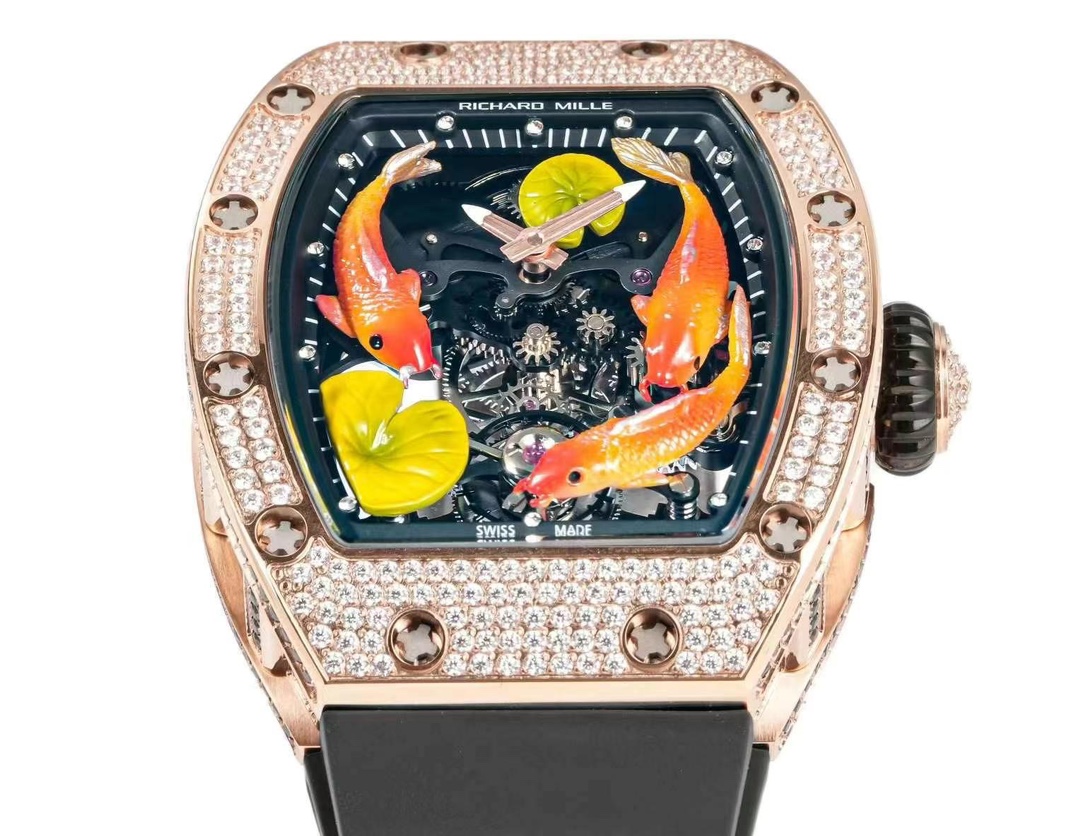 Replica Richard Mille RM S10 Koi Tourbillon Watch – Limited Edition Men’s Fake Tourbillon Timepiece - Image 2