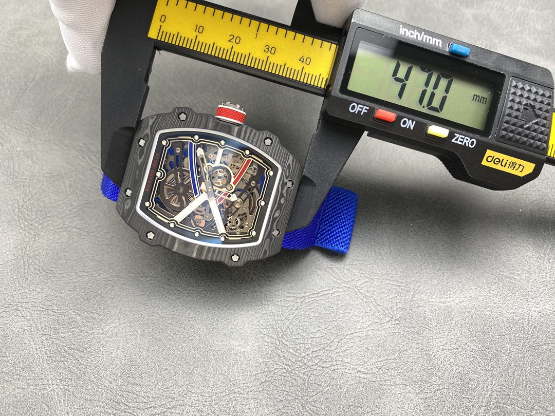 Best Replica Richard Mille RM 67-02 V4 Super Clone Watch – 47mm Carbon Case - Image 4