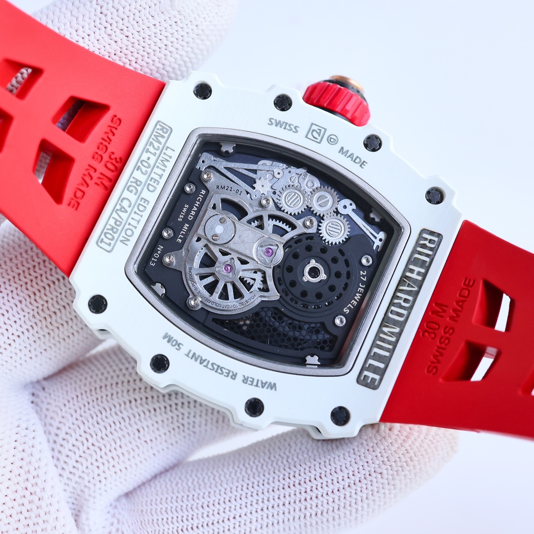 Swiss Replica Richard Mille RM21-02 Luxury Tourbillon Aerodyne Watch - Image 9