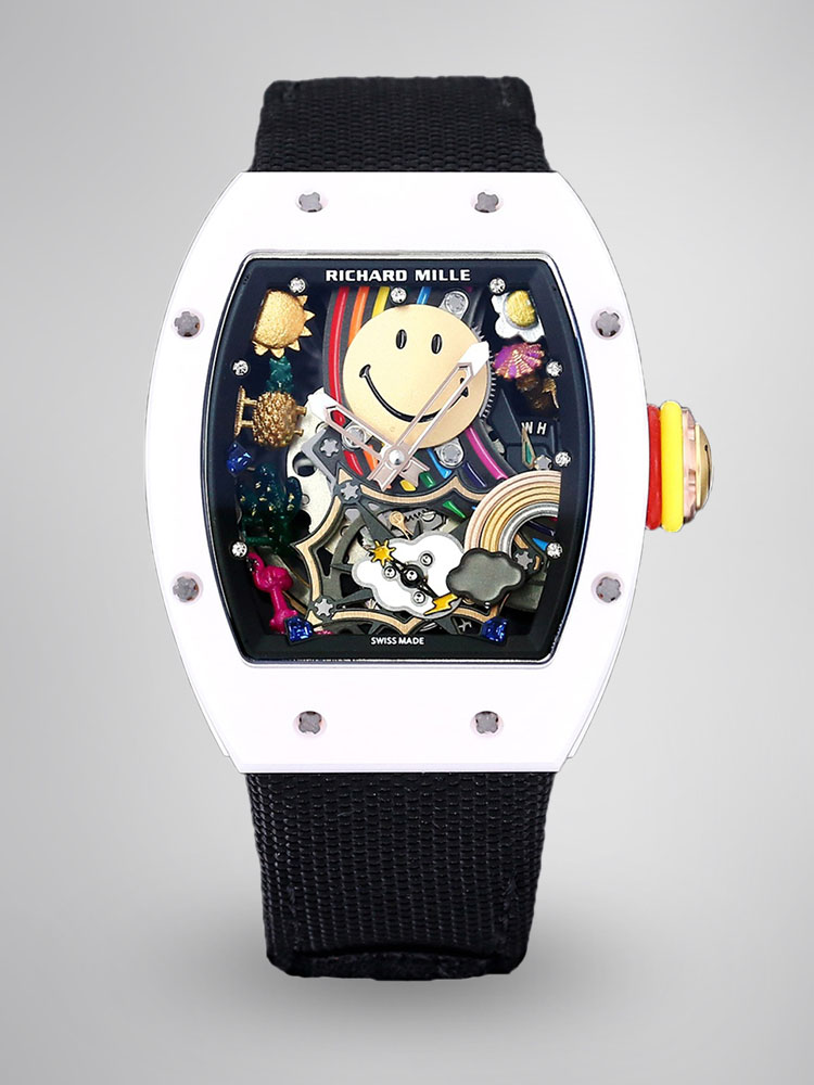 Richard Mille RM088 Tourbillon Smiley Replica – 43mm Swiss Automatic Movement