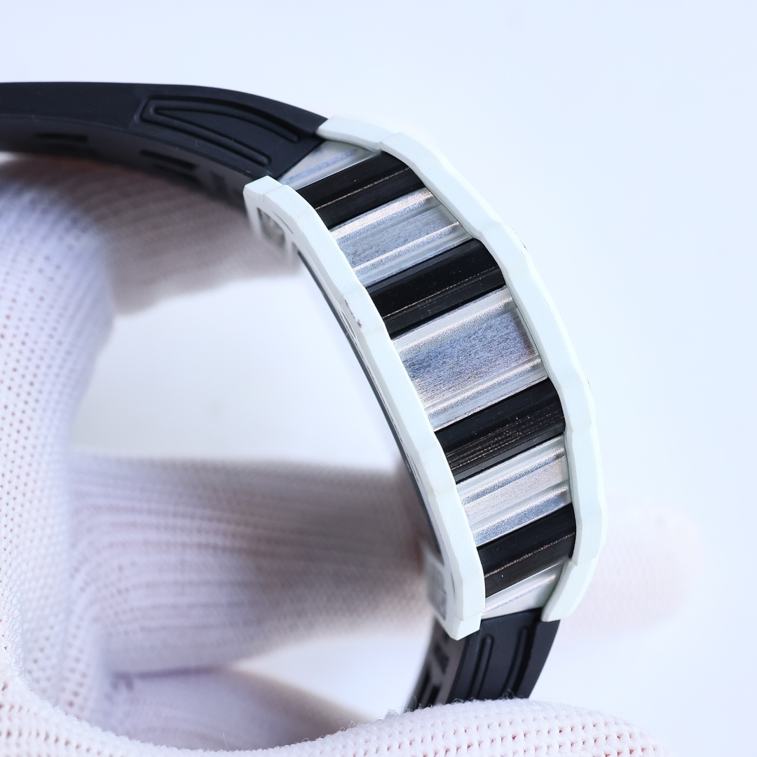 Replica Richard Mille RM21-02 Watch – Swiss Skeleton Tourbillon, Carbon Case, Sport Style - Image 5