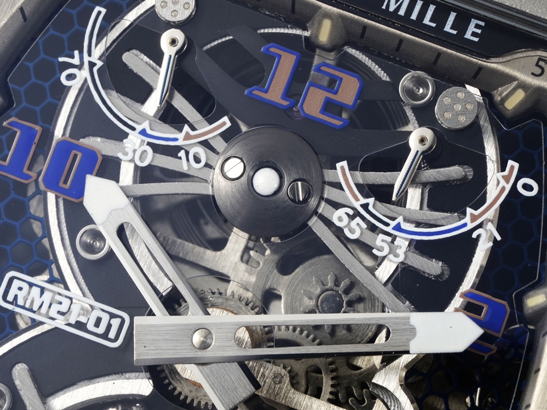 Super Clone Richard Mille RM 21-01 Aerodyne Tourbillon Replica Watch - Image 6