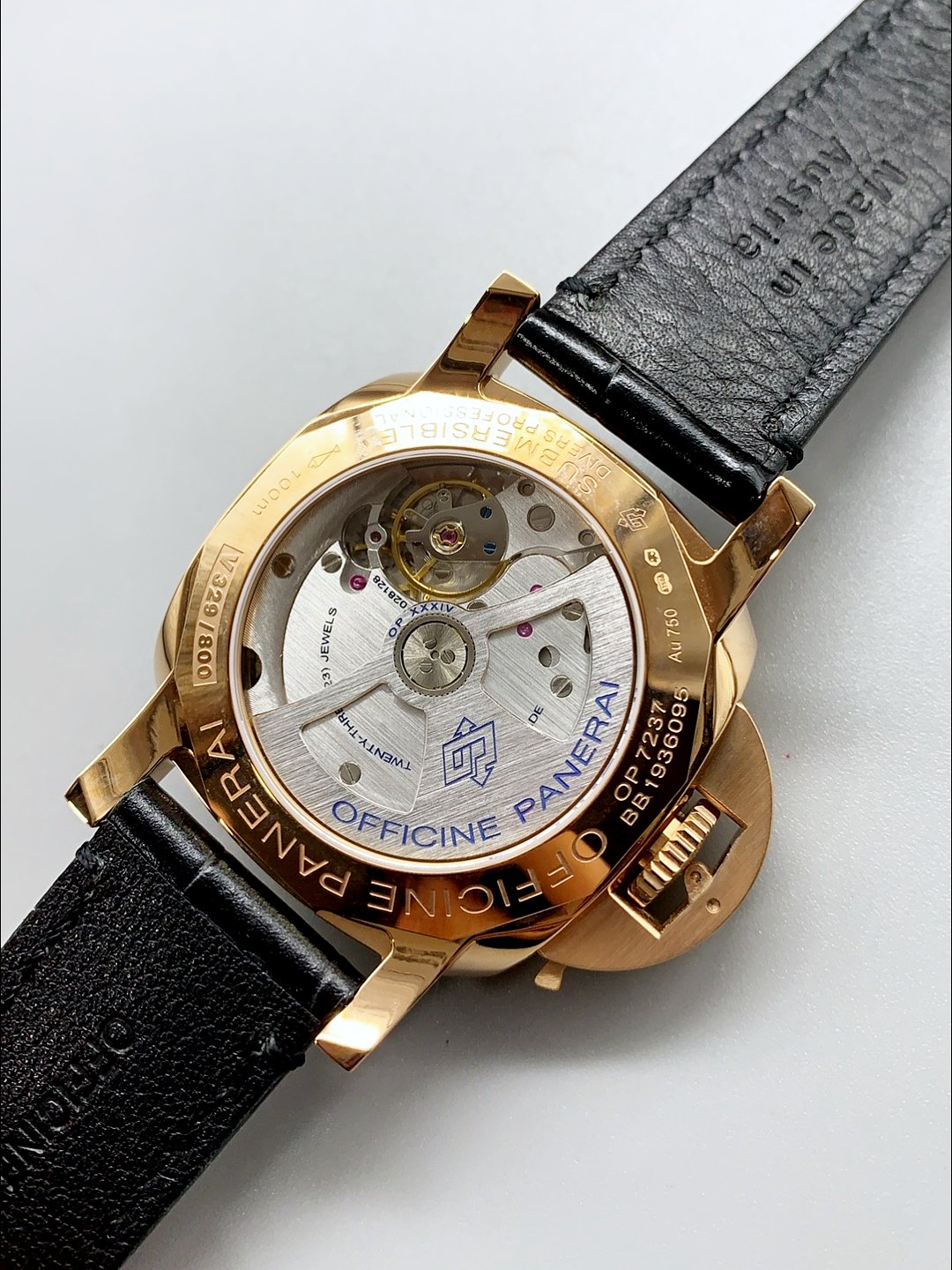 Panerai Submersible PAM974 Rose Gold Watch 42MM(1;1Super Clone) - Image 5