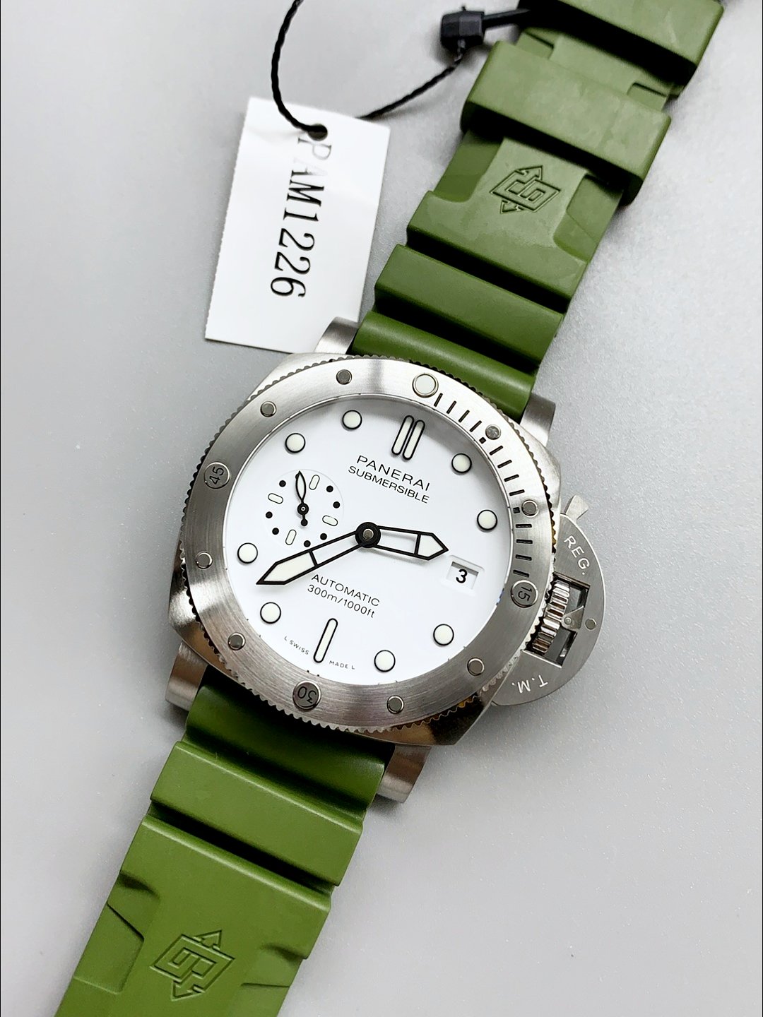 Panerai PAM001226 Submersible QuarantaQuattro Bianco（1:1Super Clone） - Image 6