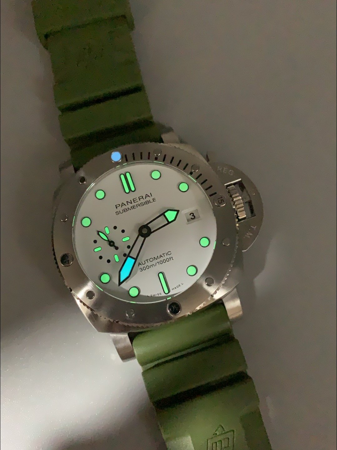 Panerai PAM001226 Submersible QuarantaQuattro Bianco（1:1Super Clone） - Image 7