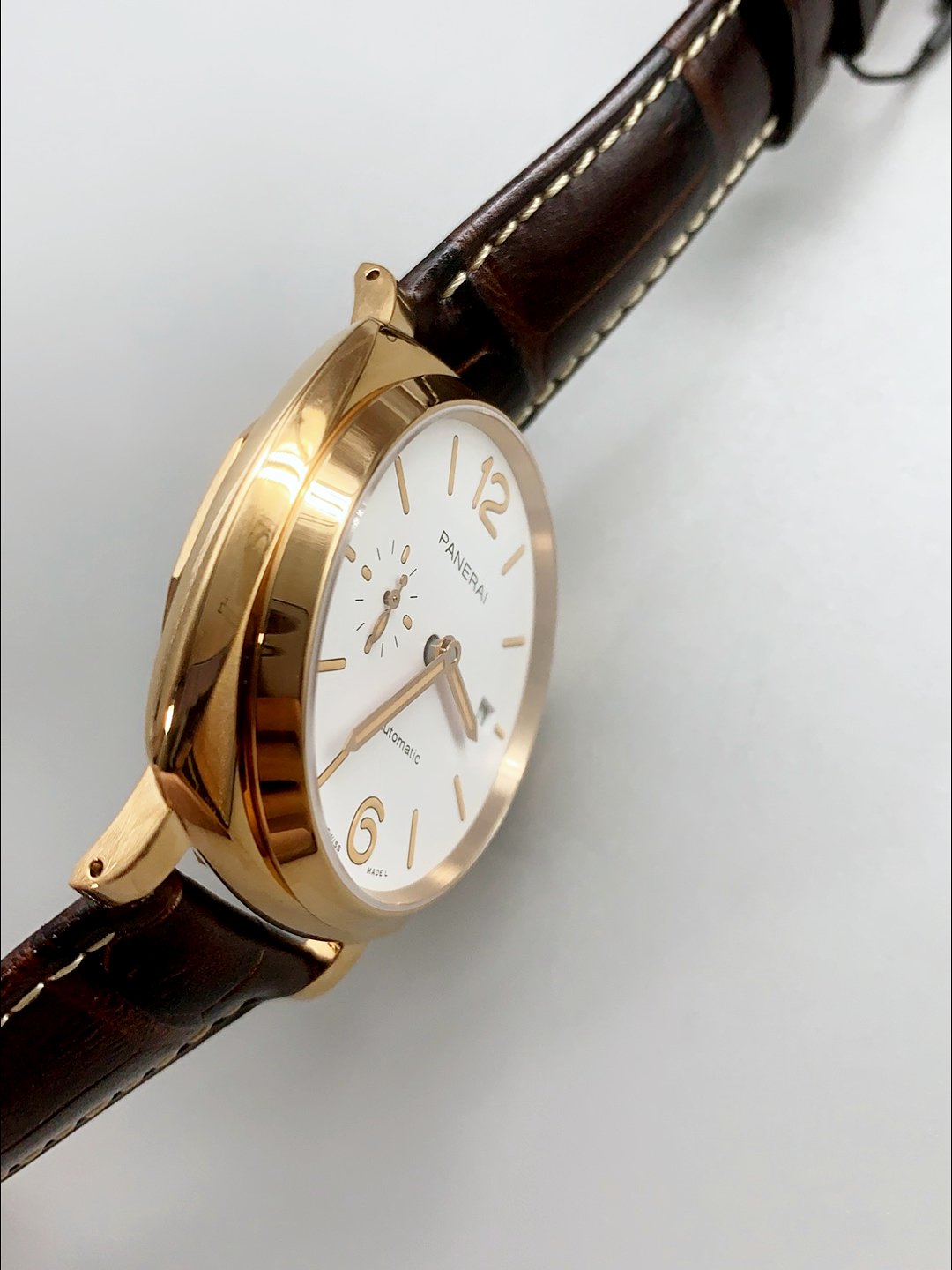 Panerai Luminor DUE PAM1042 Edition Rose Gold Casing 42MM(1:1Super Clone) - Image 5