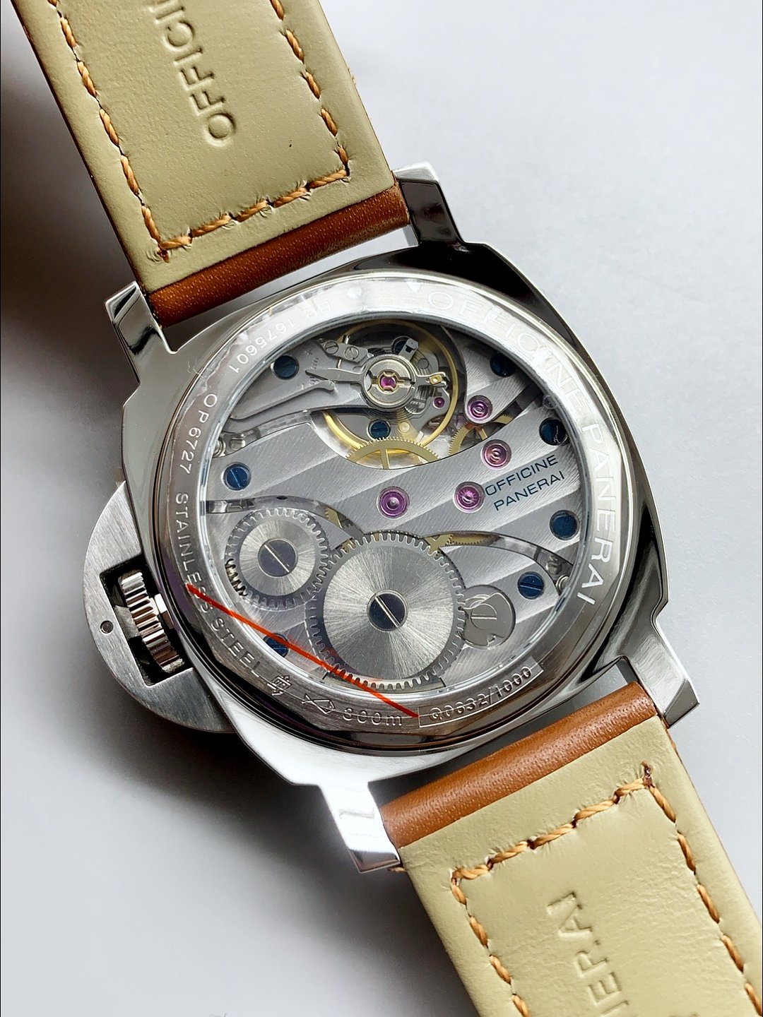 Panerai Luminor PAM111 – SuperLume Hour Sandwich Dial Markers(1:1Super Clone) - Image 6