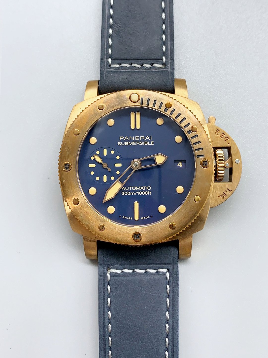 Panerai Submersible PAM01074 Blue Abisso Edition Blue Dial 42MM(1:1Super Clone)
