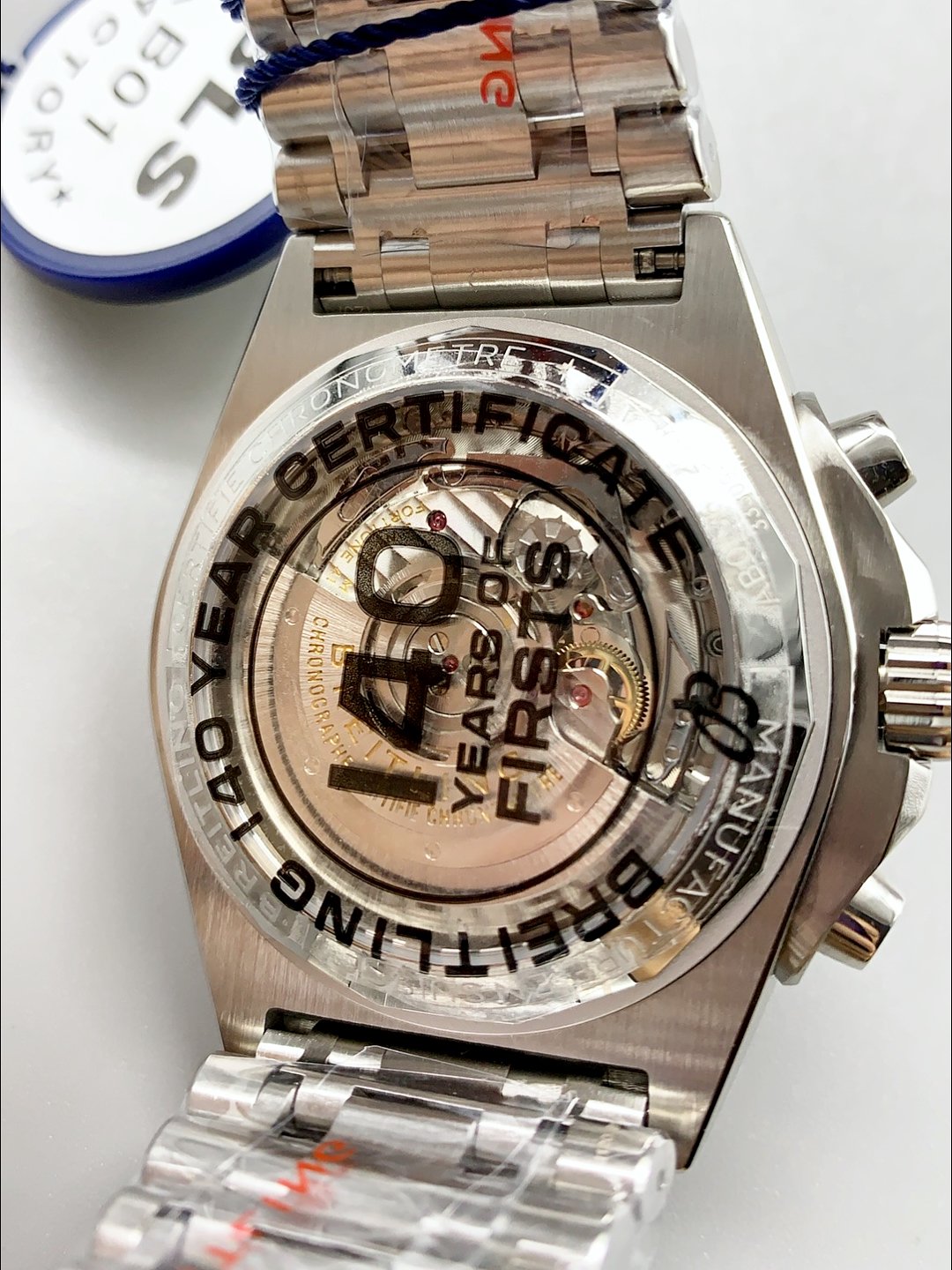 Breitling Chronomat B01 42 Edition 904L Steel Casing Silver Dial (1;1Super Clone) - Image 4