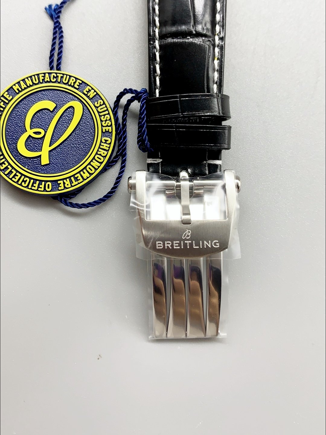 Breitling Navitimer B01 Chronograph 43 Black Dial – 904L Steel Casing (1;1Super Clone) - Image 8