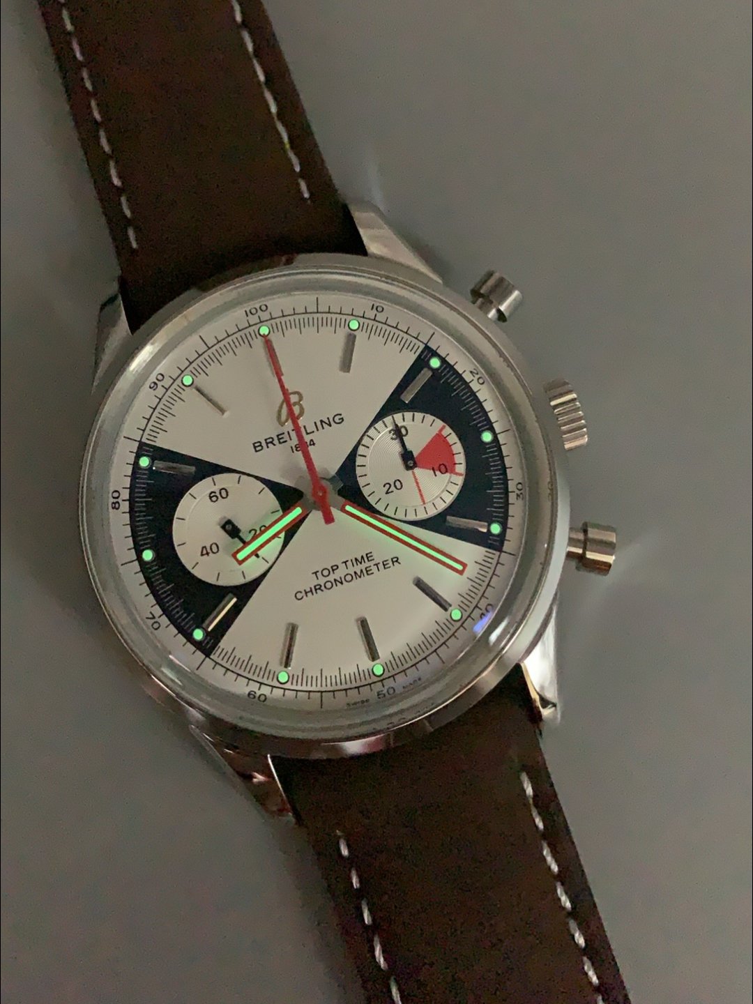 Breitling Top Time Edition Leather Strap (1;1Super Clone) - Image 9