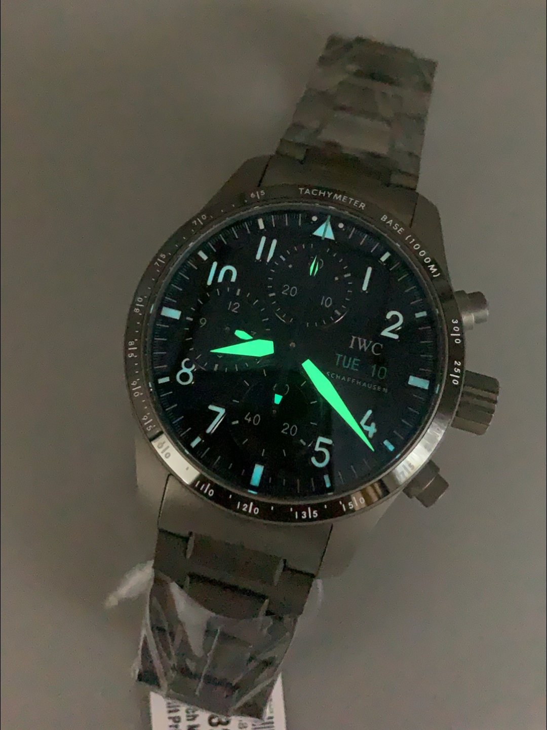 IWC Pilot’s IW388306 Chronograph 41 Mercedes-AMG Pertonas F1 Ceramic Watch(1:1Super Clone) - Image 9