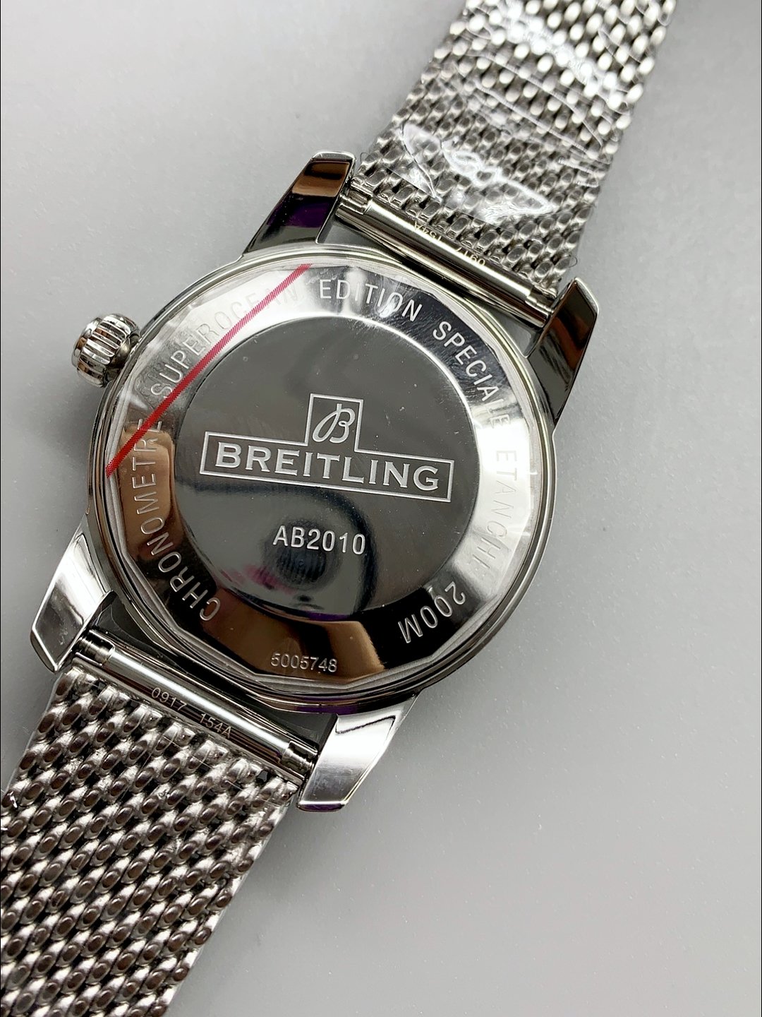 Breitling Super Ocean Heritage II B20 44mm Black Dial Watch（1:1 Super Clone） - Image 4