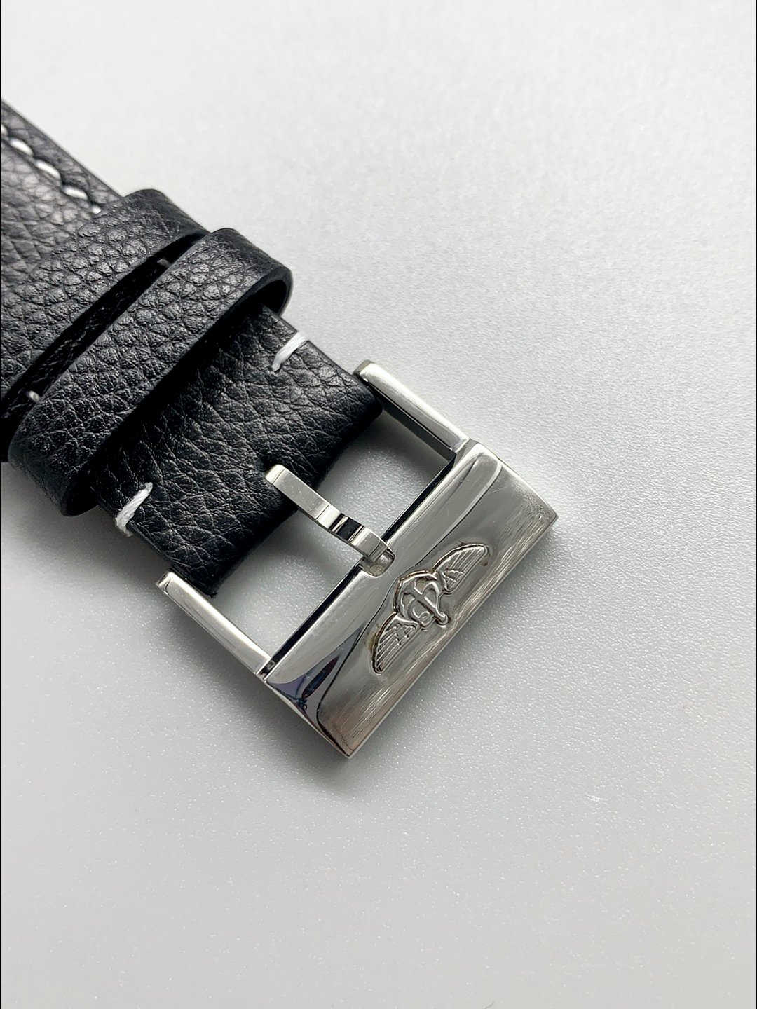 Breitling Top Time B01 Deus Edition Black Dial Leather Strap(1;1Super Clone) - Image 7