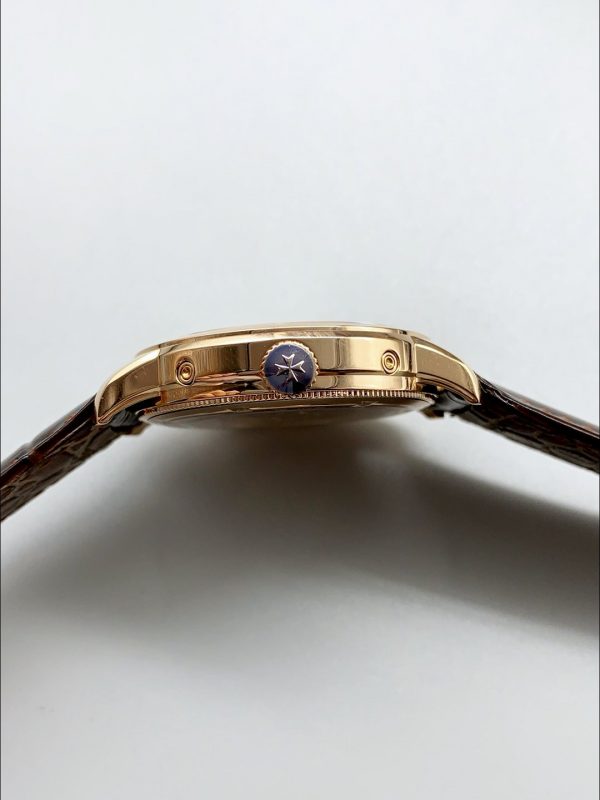Vacheron Constantin Traditionelle Complete Calendar Rose Gold Plating White Dial (1:1Super Clone) - Image 5