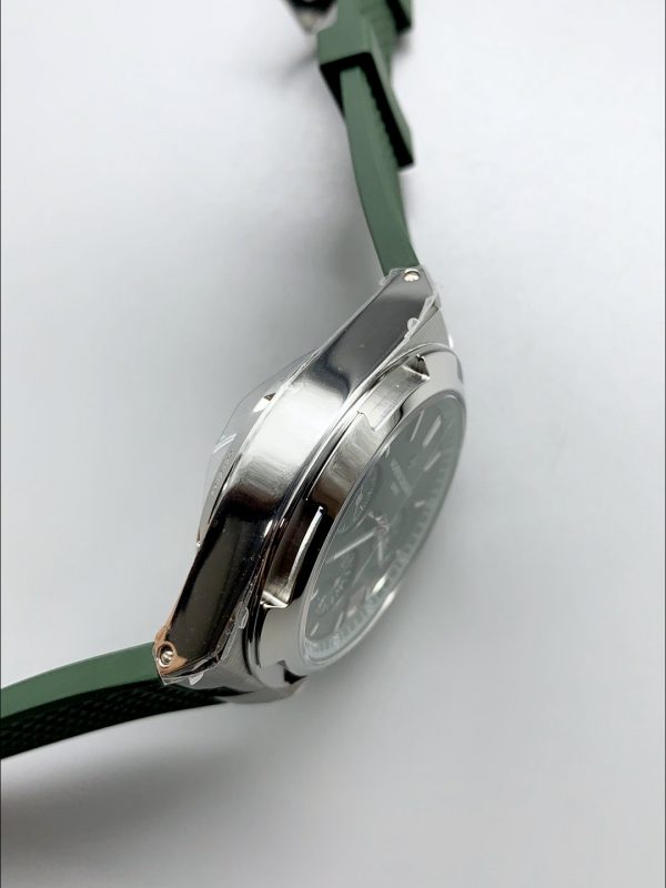 Vacheron Constantin Overseas Chronograph 904L Steel Green Dial – Rubber Strap(1:1Super Clone) - Image 5