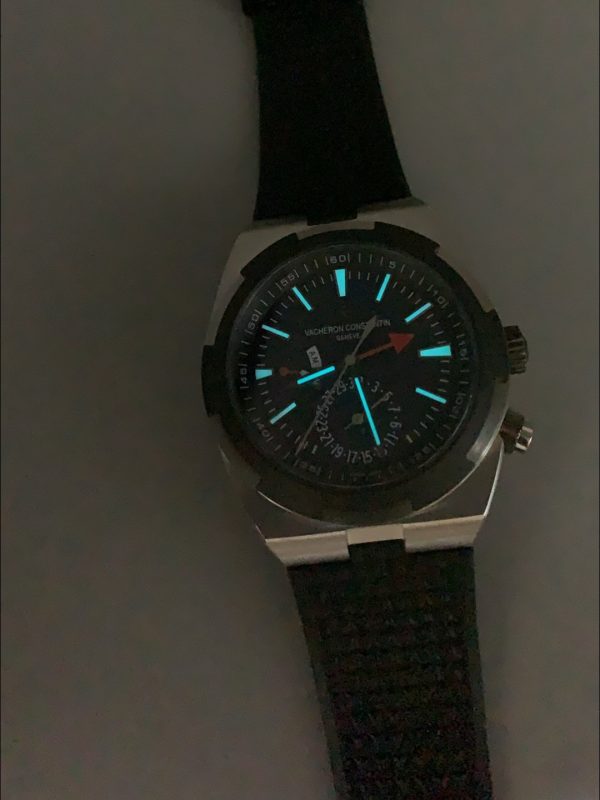 Vacheron Constantin Overseas Dual Time Titanium Watch in Blue Dial(1:1Super Clone) - Image 10