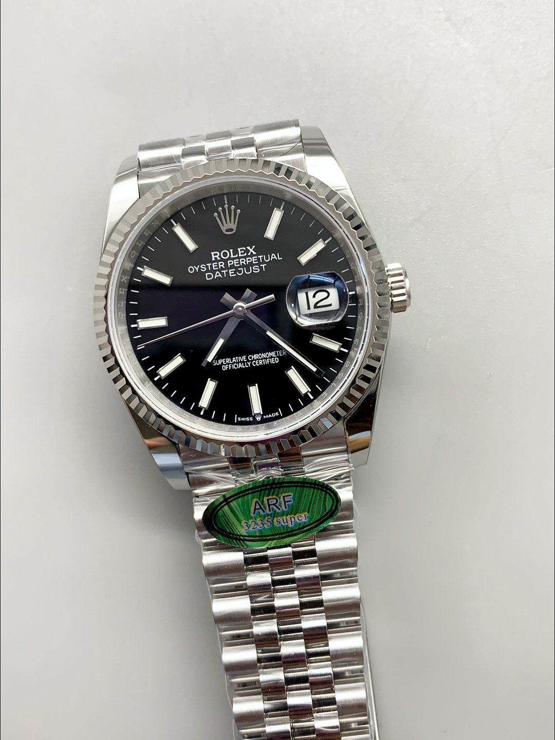 Rolex Datejust Cal.3235 Movement Swiss Watch 904L Steel 41MM – Black Dial(1:1Super Clone ) - Image 3