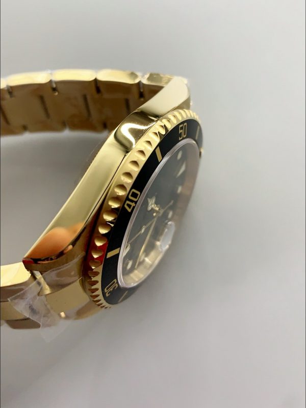 Rolex Submariner 16618 Gold Watch with Swiss 3135 Movement(1:1Super Clone） - Image 6