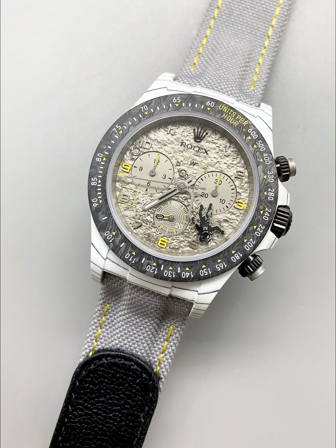 Rolex Cosmograph Daytona DiW Space Mission Carbon Fiber Watch Cal.4130 Movement(1:1Super Clone ) - Image 3