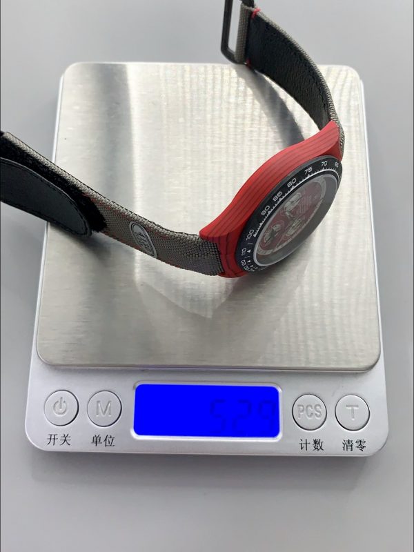 Rolex Daytona Edition Watch in Red Dial Red Carbon Casing (1:1 Super Clone) - Image 10