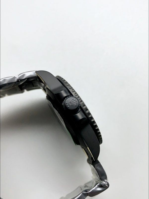 Rolex Submariner DiW DLC Coated Steel Casing Black Ceramic Bezel Edition Watch(1:1Super Clone） - Image 8