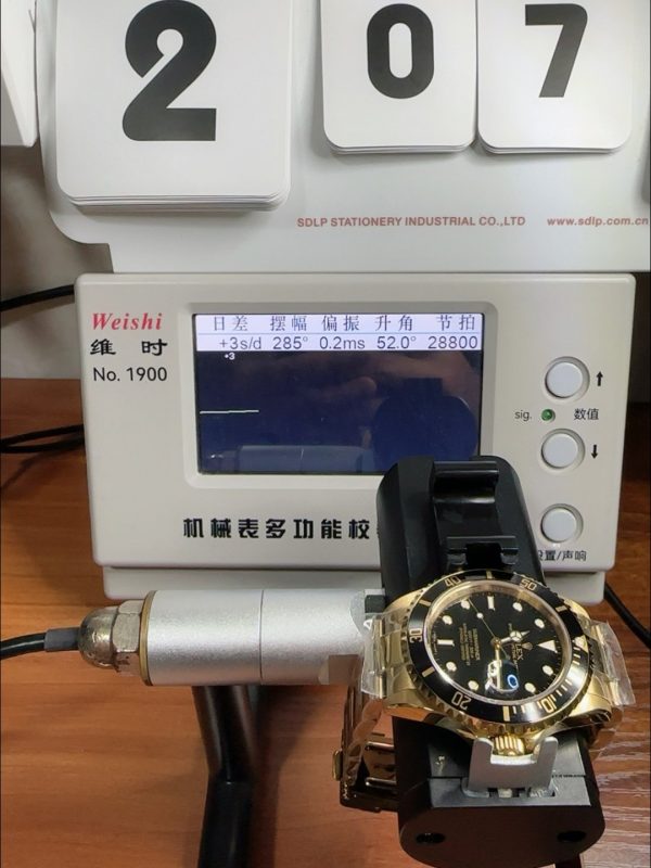 Rolex Submariner 16618 Gold Watch with Swiss 3135 Movement(1:1Super Clone） - Image 12