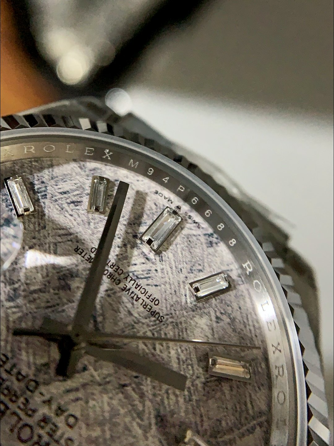 Rolex Day Date Presidential 904L Steel 40MM – Grey Dial (1:1Super Clone） - Image 4