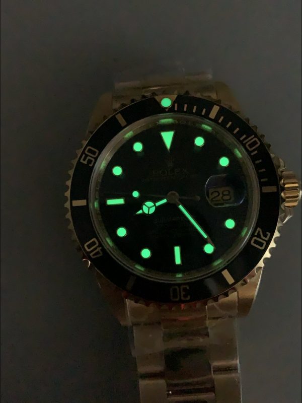 Rolex Submariner 16618 Gold Watch with Swiss 3135 Movement(1:1Super Clone） - Image 11