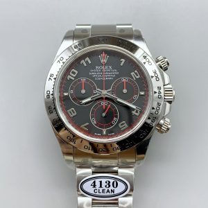 Rolex Daytona 116509 White Gold Original Cal.4130 Movement (1:1Super Clone)
