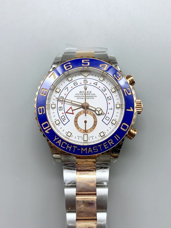 Rolex Yachtmaster II Stainles Steel Ref.116681 Two Tone (1:1Super Clone)
