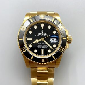 Rolex Submariner 41MM Date Ceramic Gold m126618ln -904L Steel Watch（1:1Super Clone）