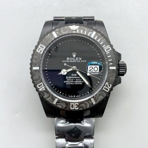 Rolex Submariner DiW DLC Coated Steel Casing Black Ceramic Bezel Edition Watch(1:1Super Clone)