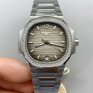 Patek Philippe Nautilus 7118 35MM 1:1 Stainless Steel Grey Dial(1:1Super Clone)