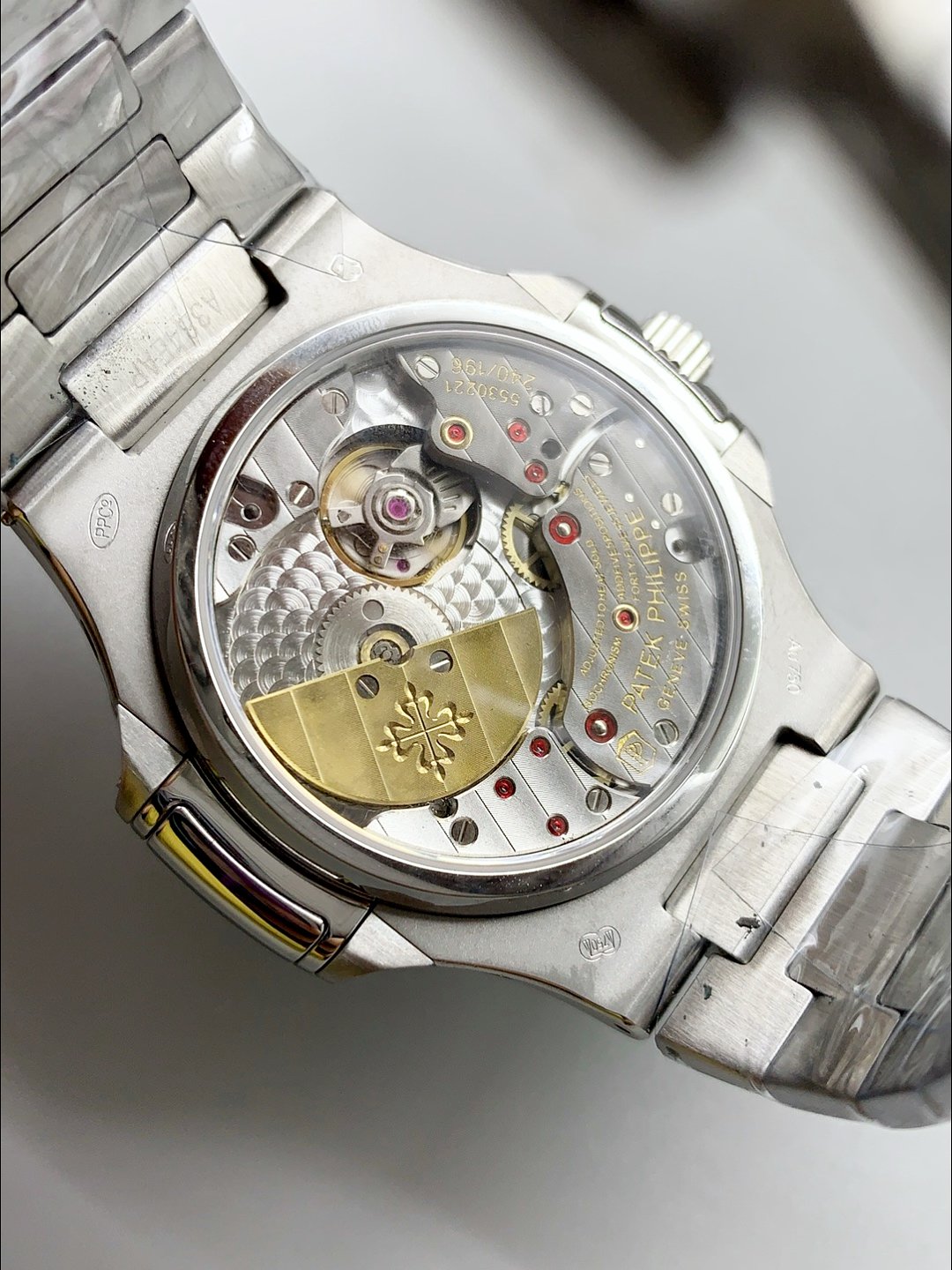 Patek Philippe Nautilus 5740 Perpetual Calendar Stainless Steel White Dial (1:1Super Clone) - Image 4