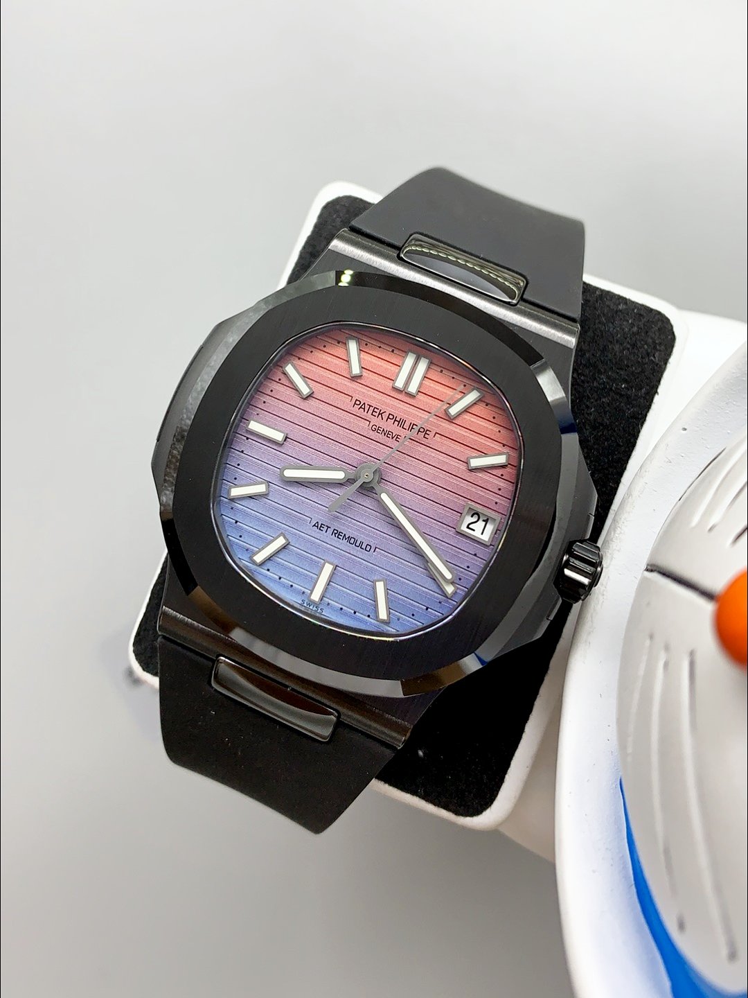 Patek Philippe Nautilus 5711 AET Remould Black Edition Watch(1:1Super Clone) - Image 2