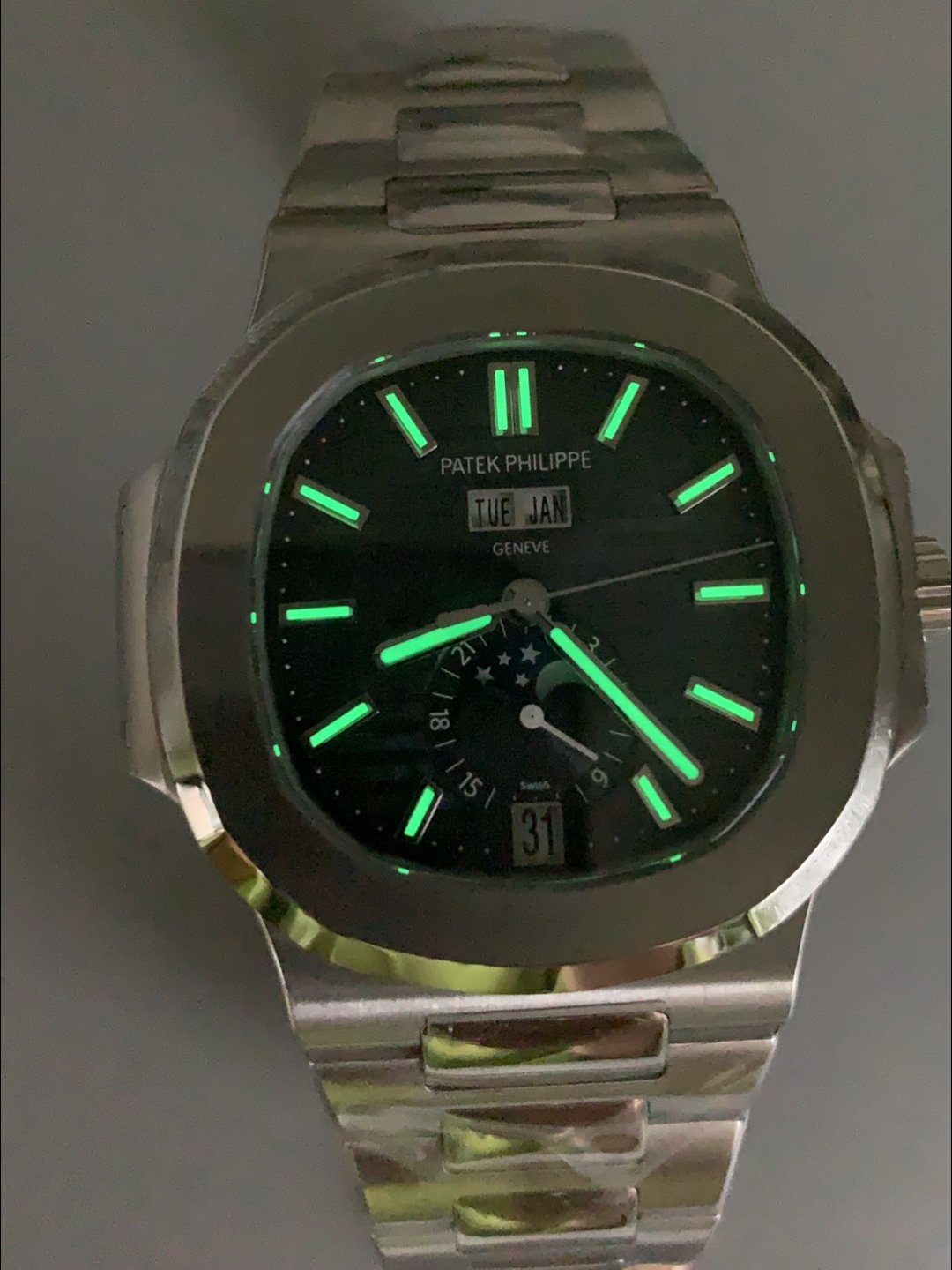 Patek Philippe Nautilus 5726A in Blue Dial 2023 Updated Version(1:1 Super Clone) - Image 10