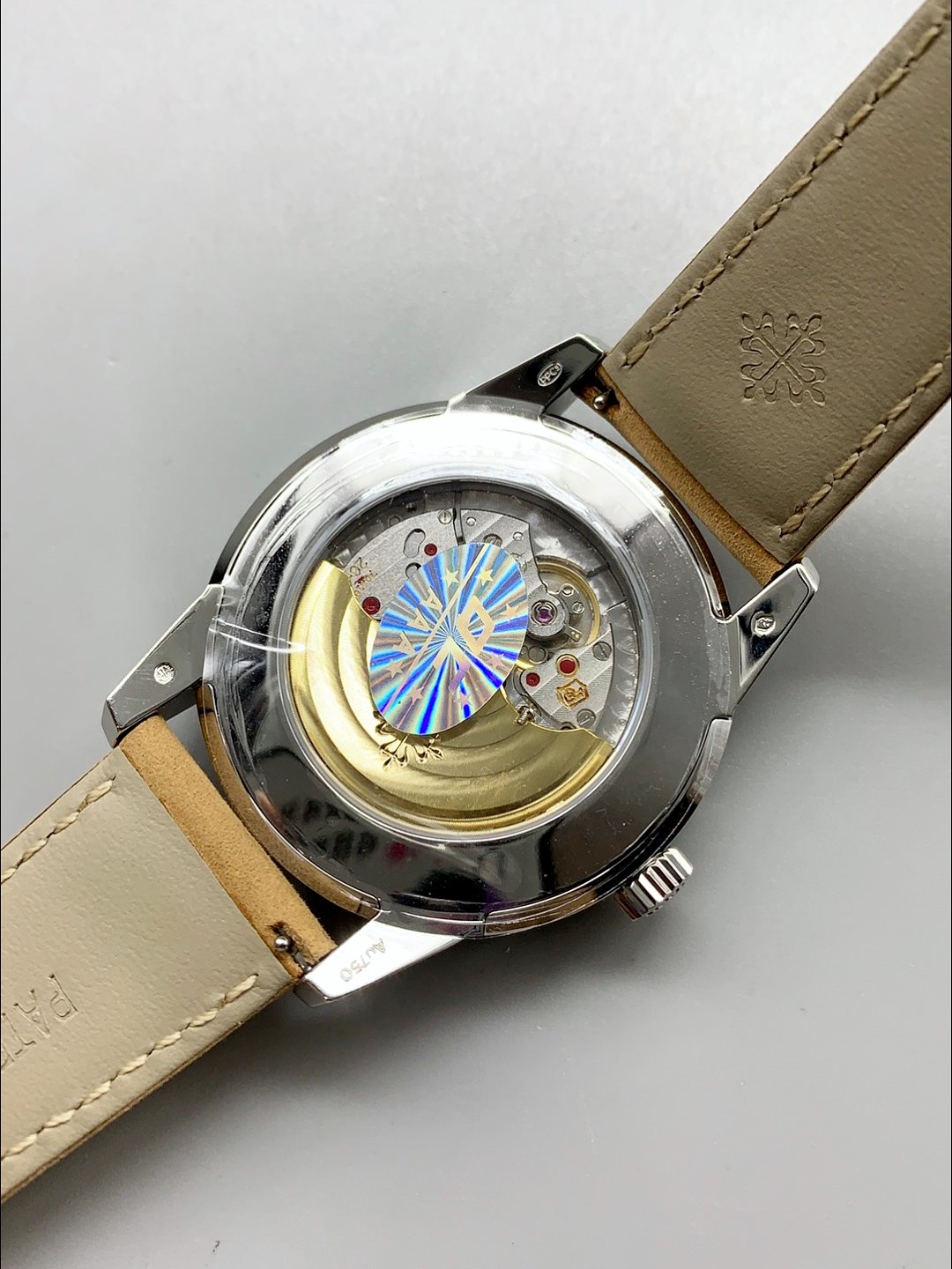 Patek Philippe Calatrava 5226G-001 904L Steel  Leather Strap(1:1Super Clone) - Image 5