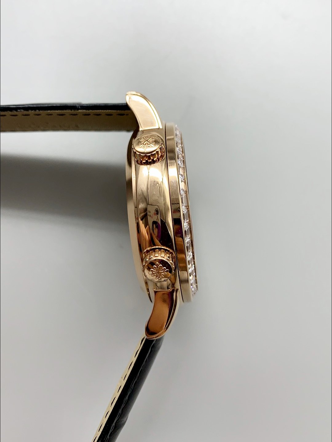 Patek Philippe 6104R Grand Complications Watch in Rose Gold – Diamonds Bezel(1:1Super Clone) - Image 6