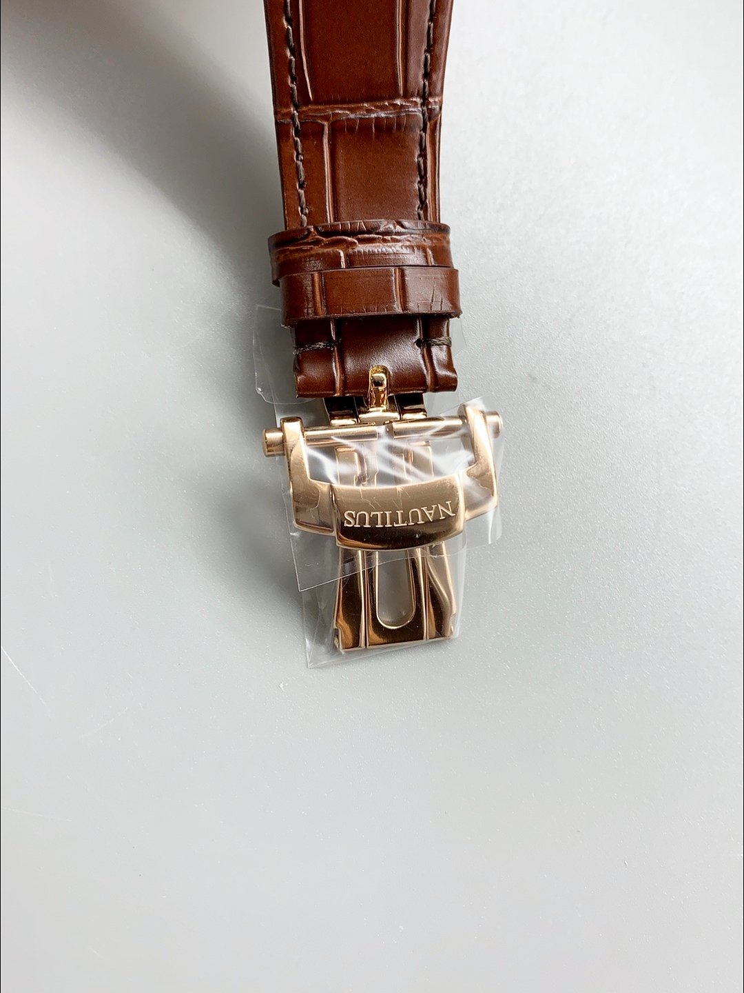 Patek Philippe Nautilus 5980/R Chronograph Rose Gold on 904L Steel Case in Brown Dial (1:1Super Clone) - Image 8