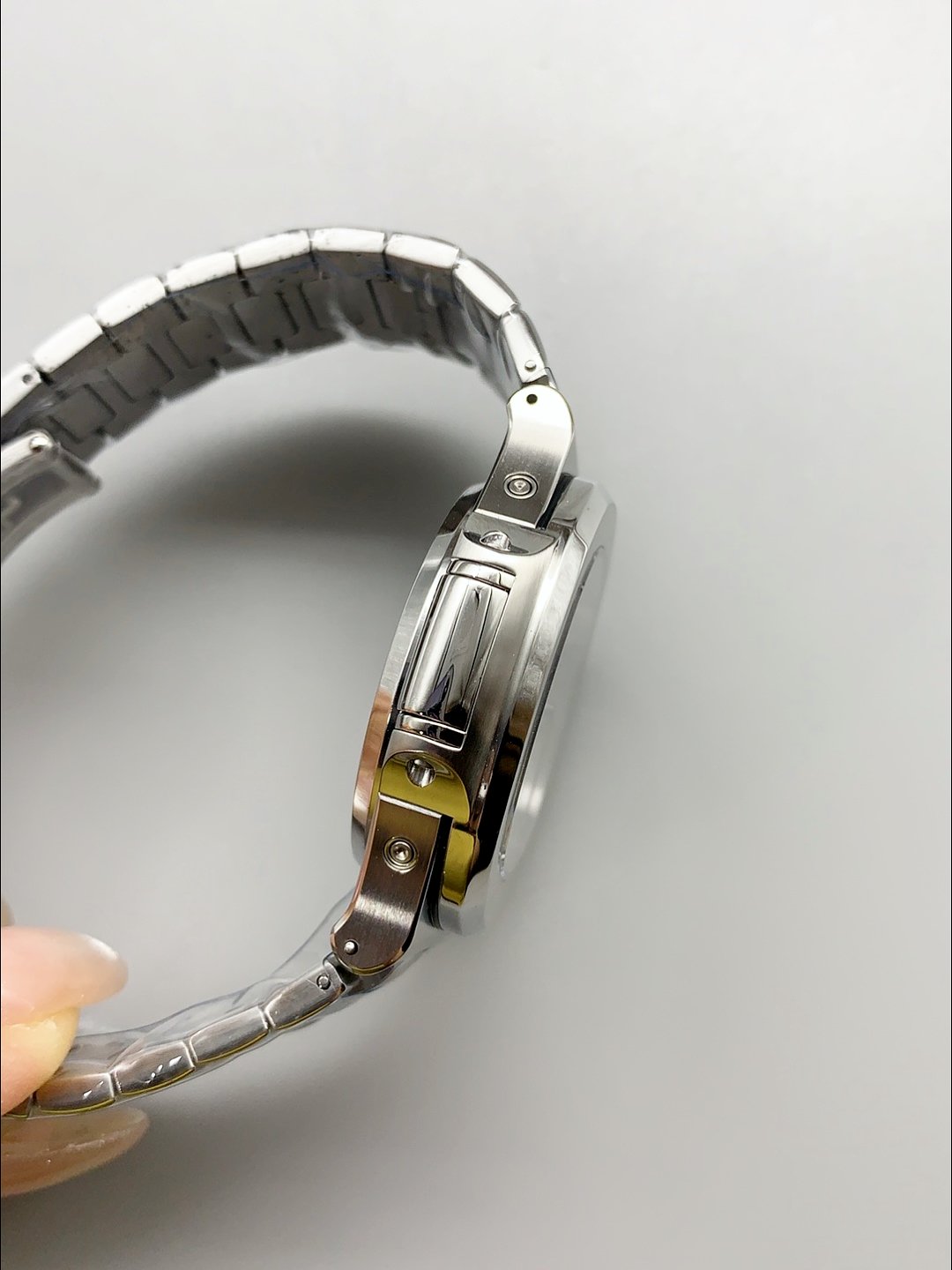 Patek Philippe Nautilus 5740 Perpetual Calendar Stainless Steel White Dial (1:1Super Clone) - Image 6