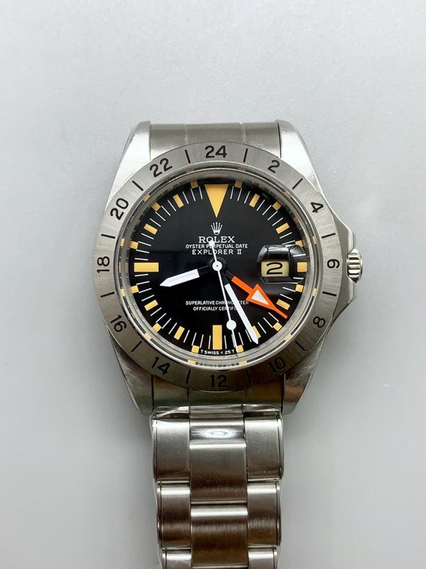 Rolex Explorer II Swiss Watch Vintage Style Dial(1:1 Super Clone)