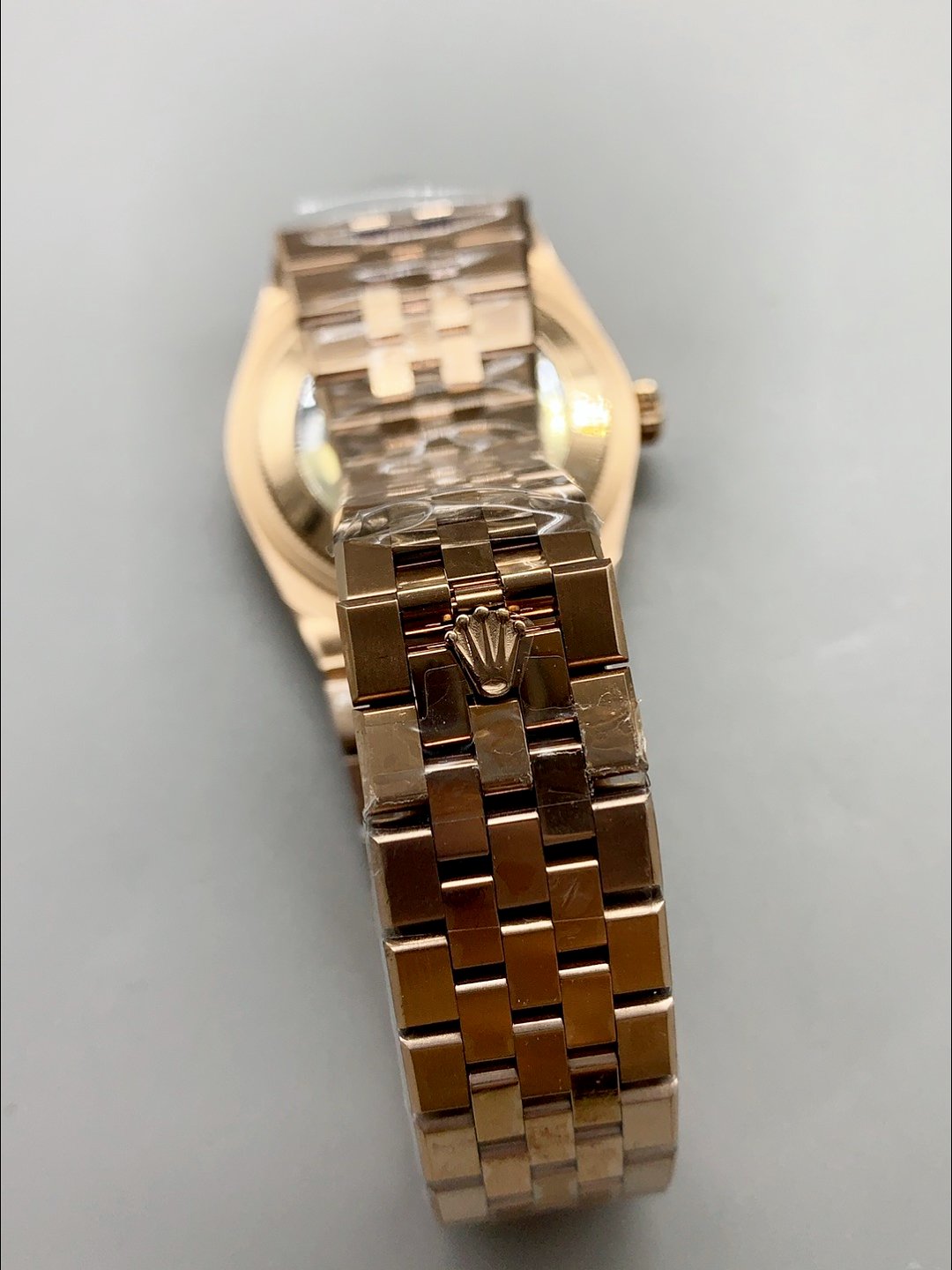 RoleRolex Land-Dweller 127335 Steel Honeycomb Rose Gold 40MM(1:1 Super Clone) - Image 8