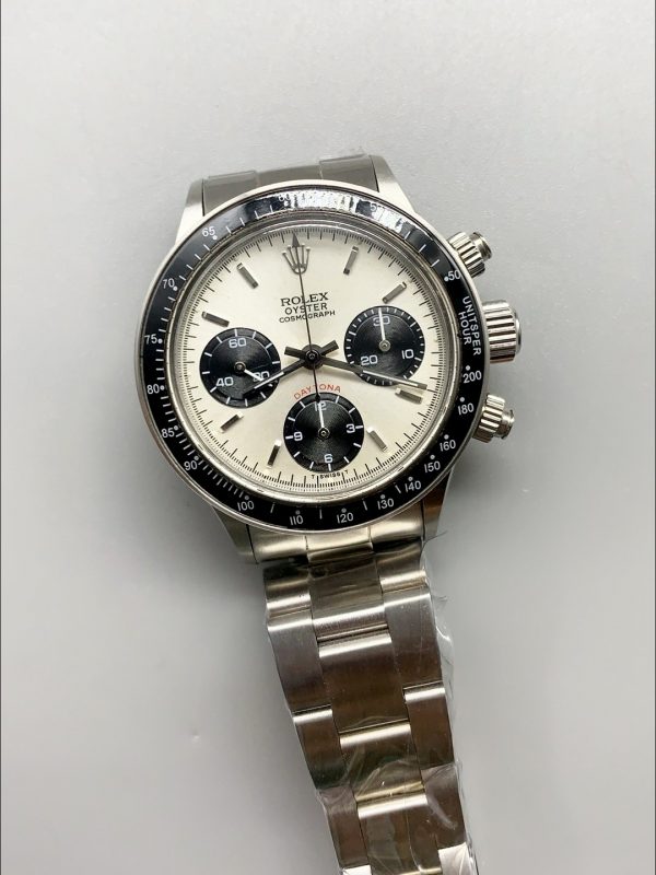 Rolex Vintage Watch With Silver Dial and Steel Bracelet(1;1 Super Clone) - Image 3