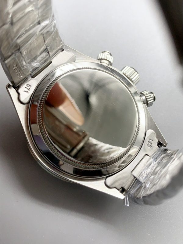 Rolex Vintage Watch With Silver Dial and Steel Bracelet(1;1 Super Clone) - Image 5