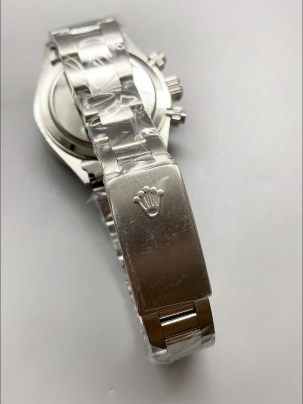 Rolex Vintage Watch With Silver Dial and Steel Bracelet(1;1 Super Clone) - Image 7