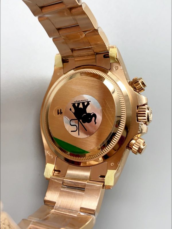 Rolex Daytona Black Dial Rose Gold Model 116509(1;1Super Clone) - Image 5