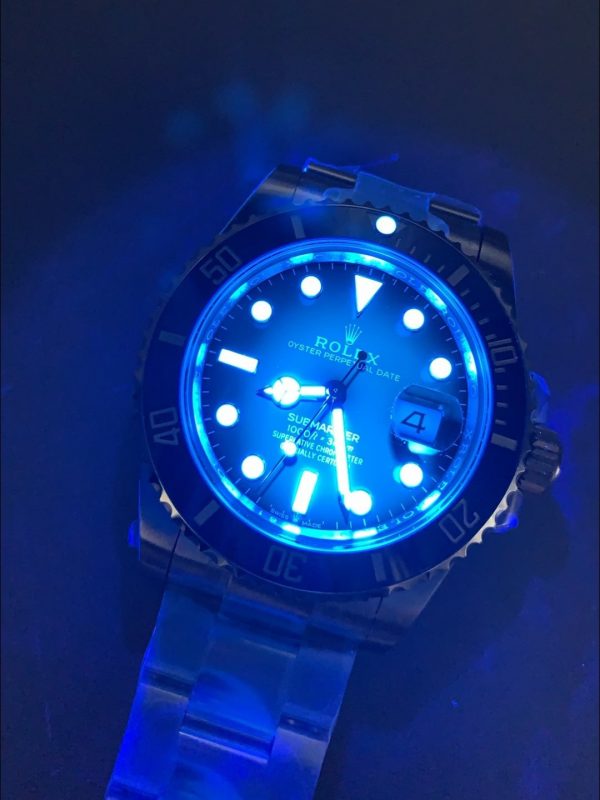 Rolex Submariner 41mm Blue Bezel White Gold 126619LB (1;1 Super Clone) - Image 9