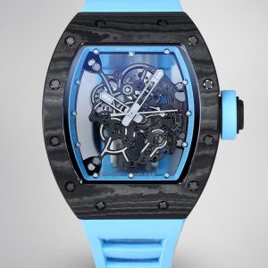 Replica Richard Mille RM 055 Carbon Fiber Men’s Watch: A Masterpiece of Innovation, Craftsmanship, and Modern Elegance