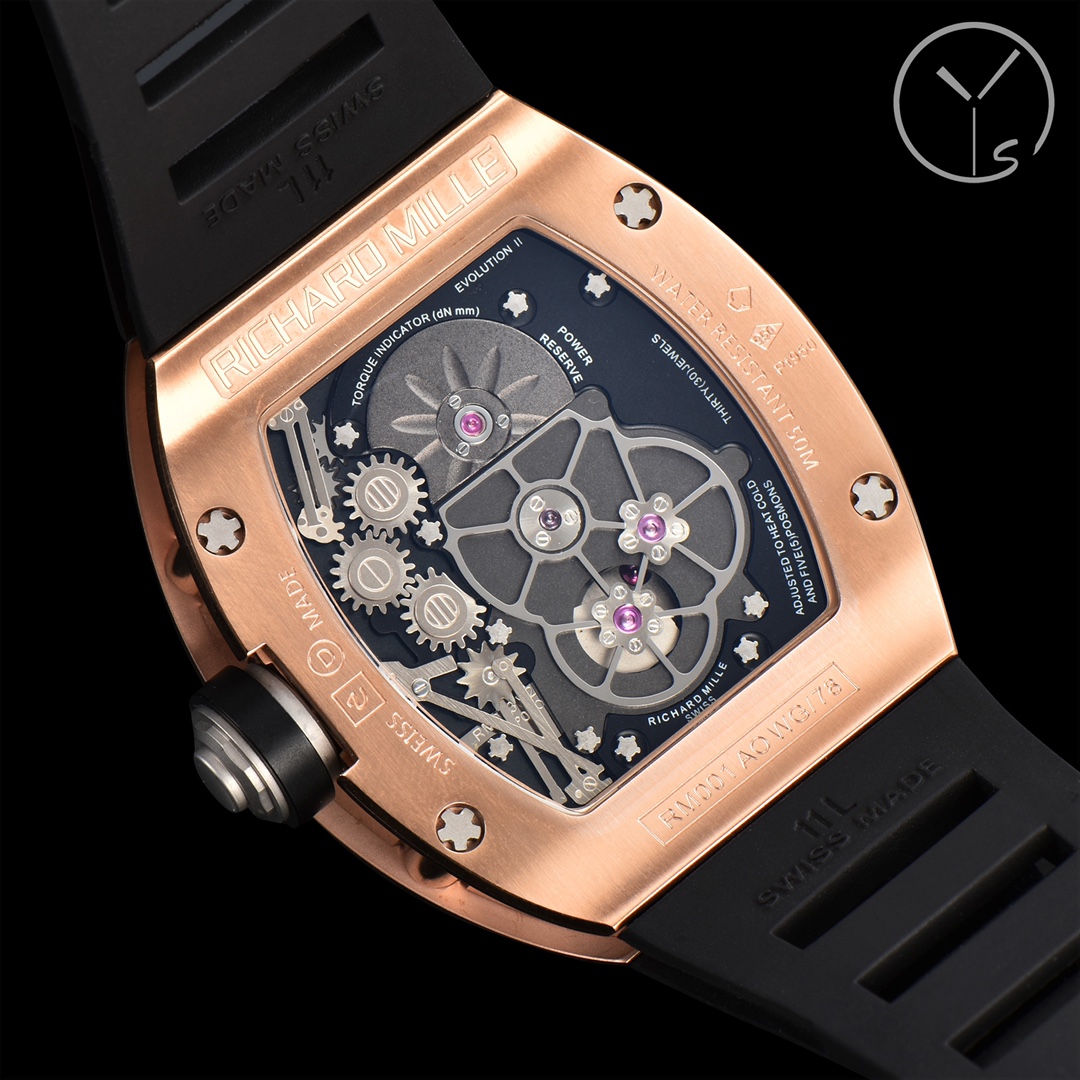 Richard Mille RM001 Replica – AAA Grade Swiss-Made Ultra-Thin Tourbillon - Image 8
